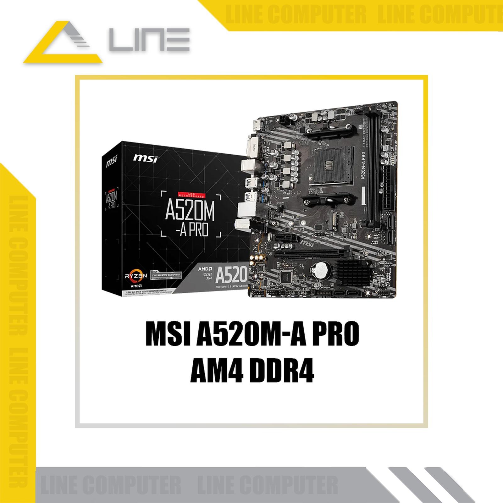 MSI A520M-A Pro