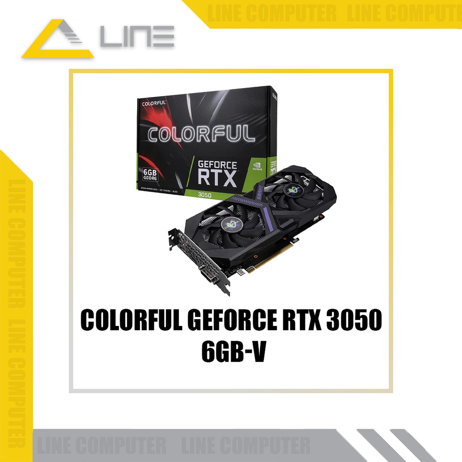 VGA Colorful GeForce RTX 3050 6GB V4-V