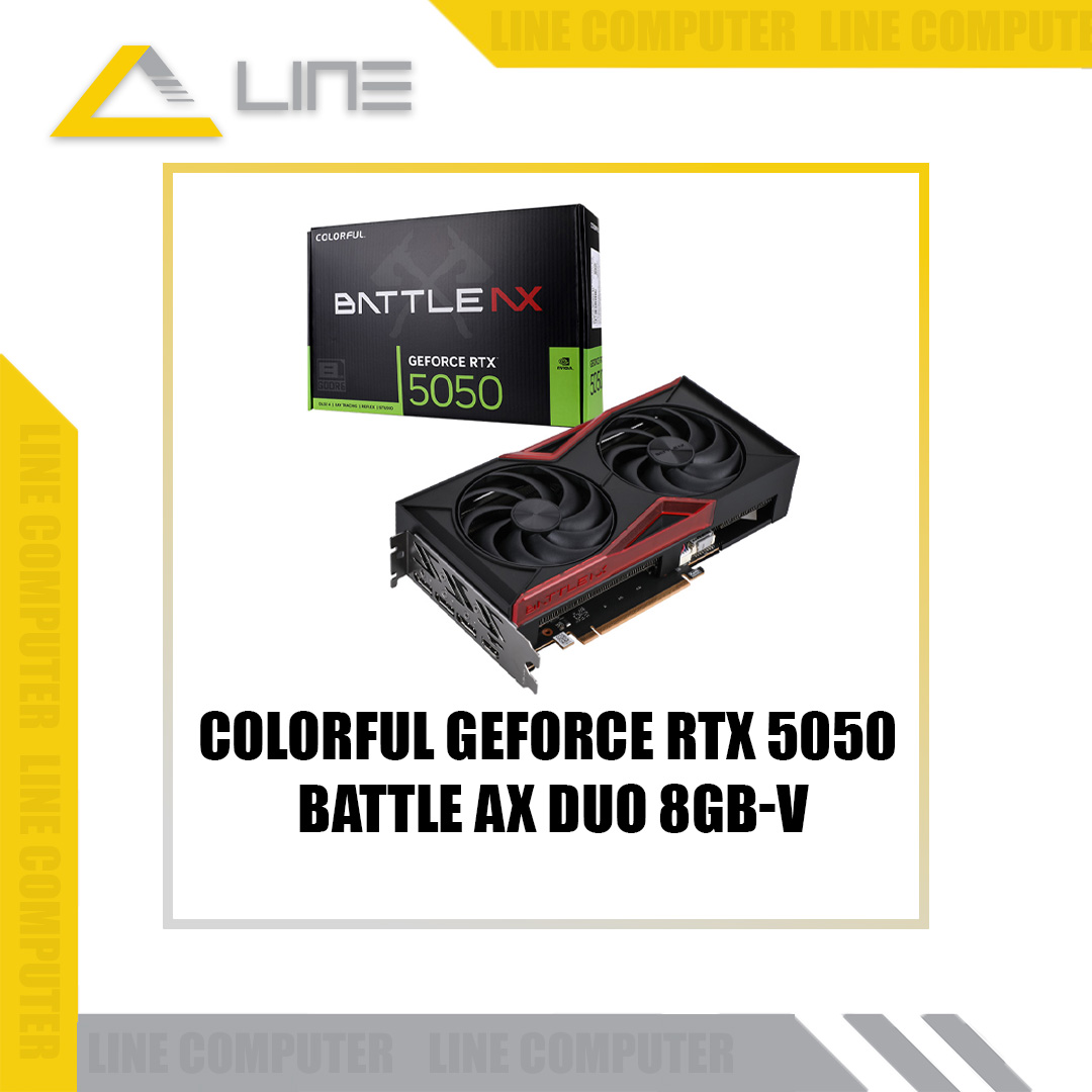 VGA Colorful GeForce RTX 5050 BATTLE AX DUO 8GB-V