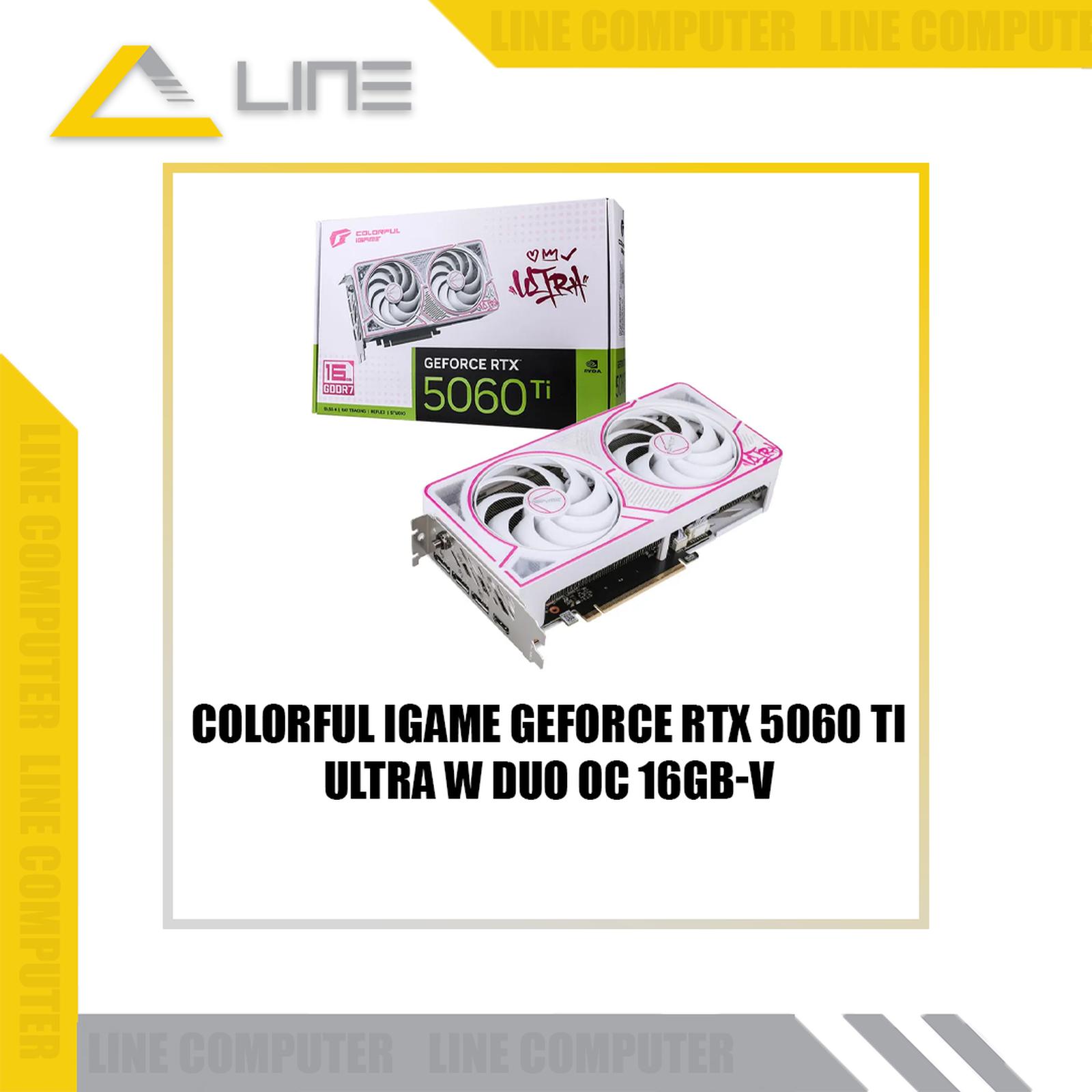 VGA iGame GeForce RTX 5060 Ti Ultra W DUO OC 16GB-V