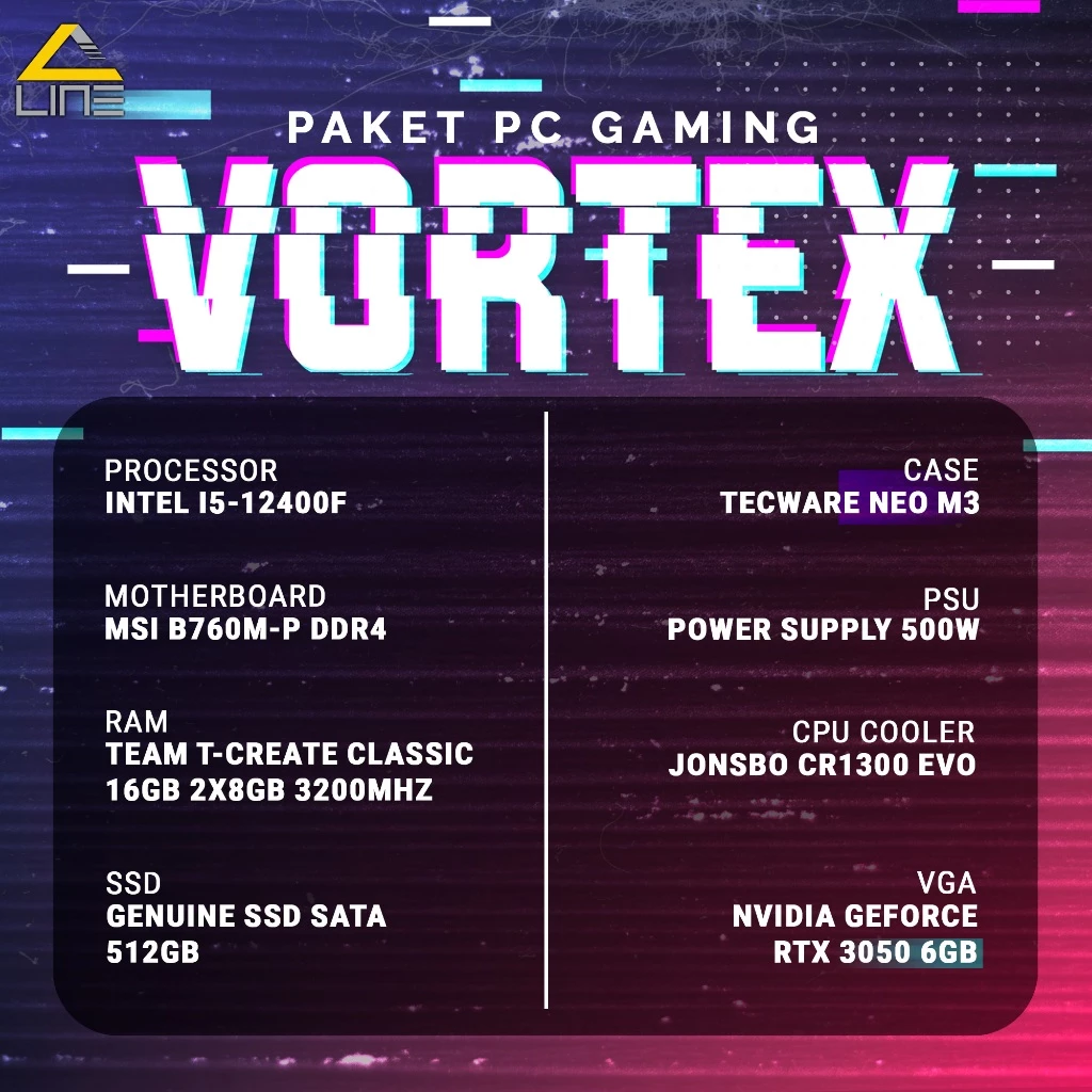 Vortex Pre Build PC Gaming image 2