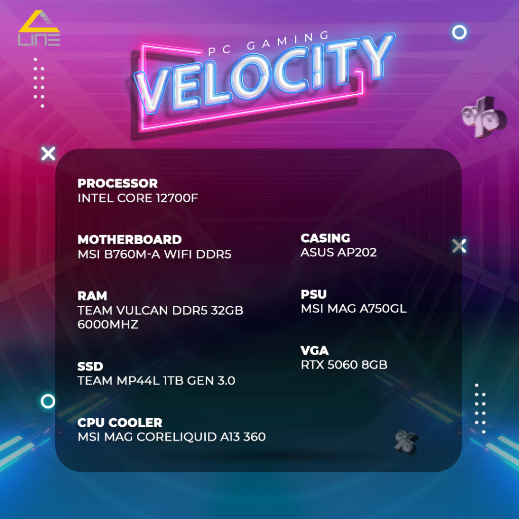 Velocity PC Gaming Pre Build image 2