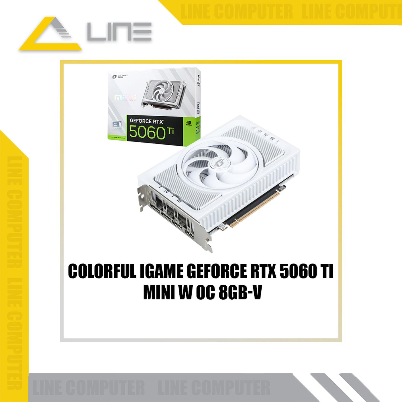 VGA COLORFUL IGAME RTX 5060 TI MINI W OC 8GB-V