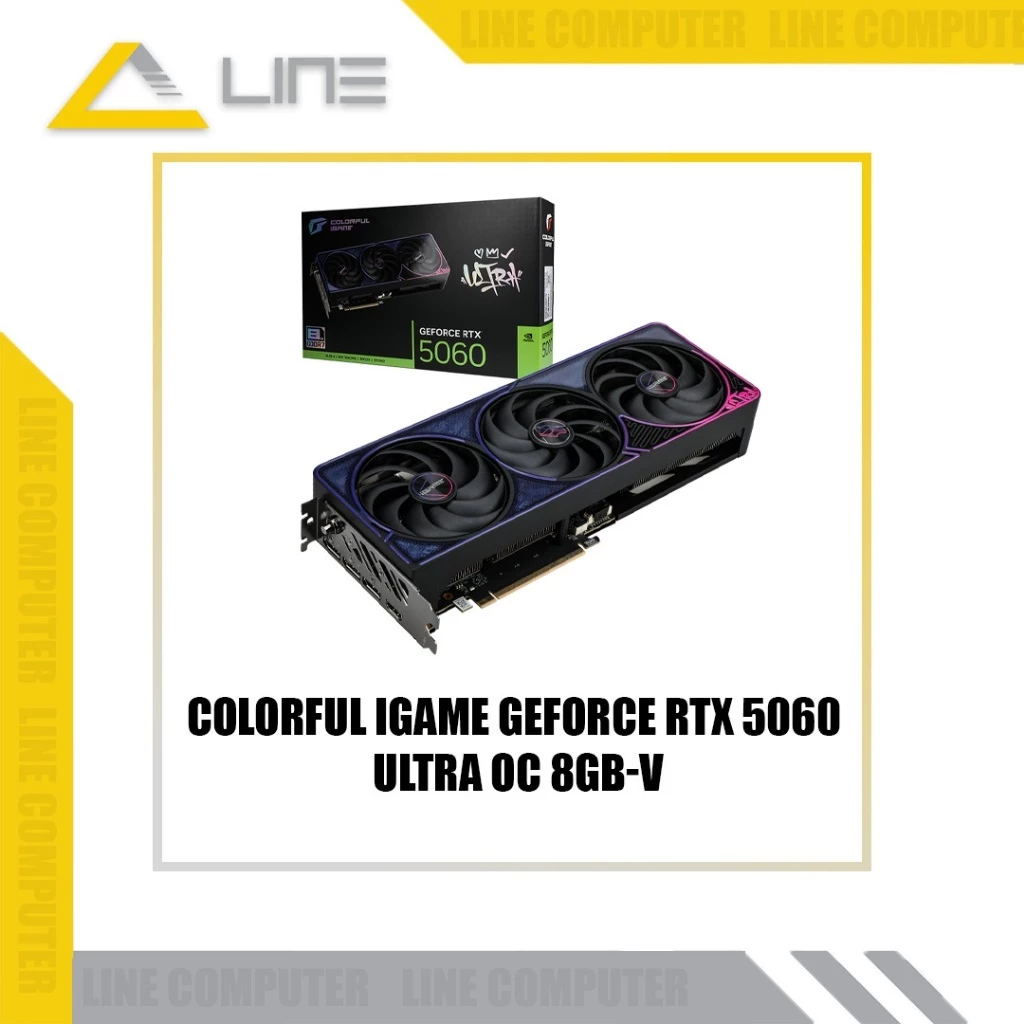 COLORFUL iGame GeForce RTX 5060 Ultra OC Black 8GB-V