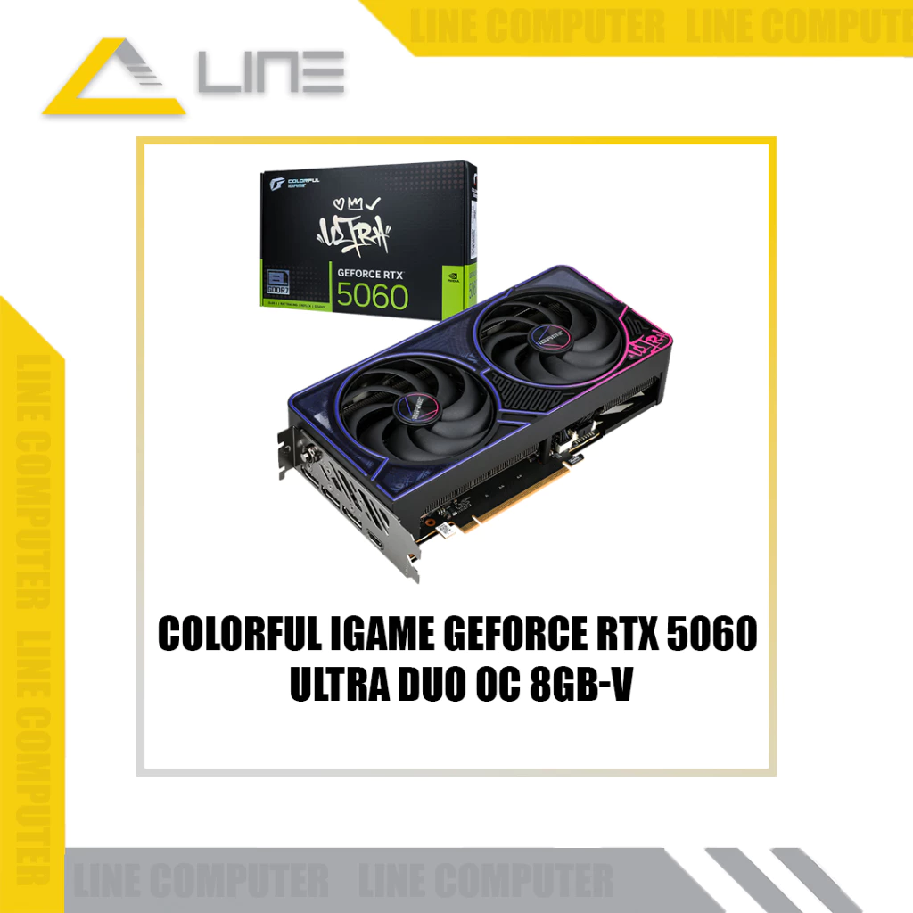 COLORFUL iGame GeForce RTX 5060 Ultra Duo OC Black 8GB
