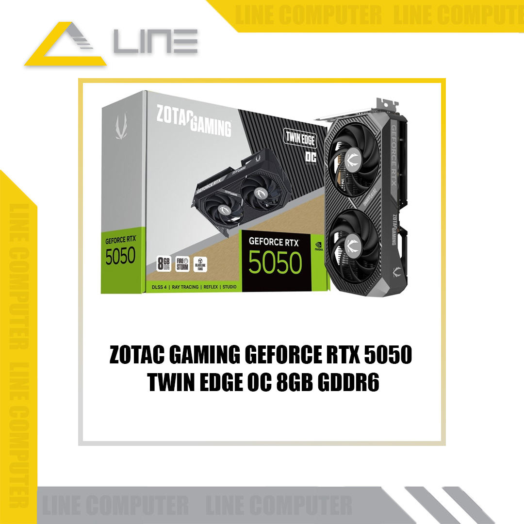 ZOTAC Gaming GeForce RTX 5050 Twin Edge OC 8GB GDDR6