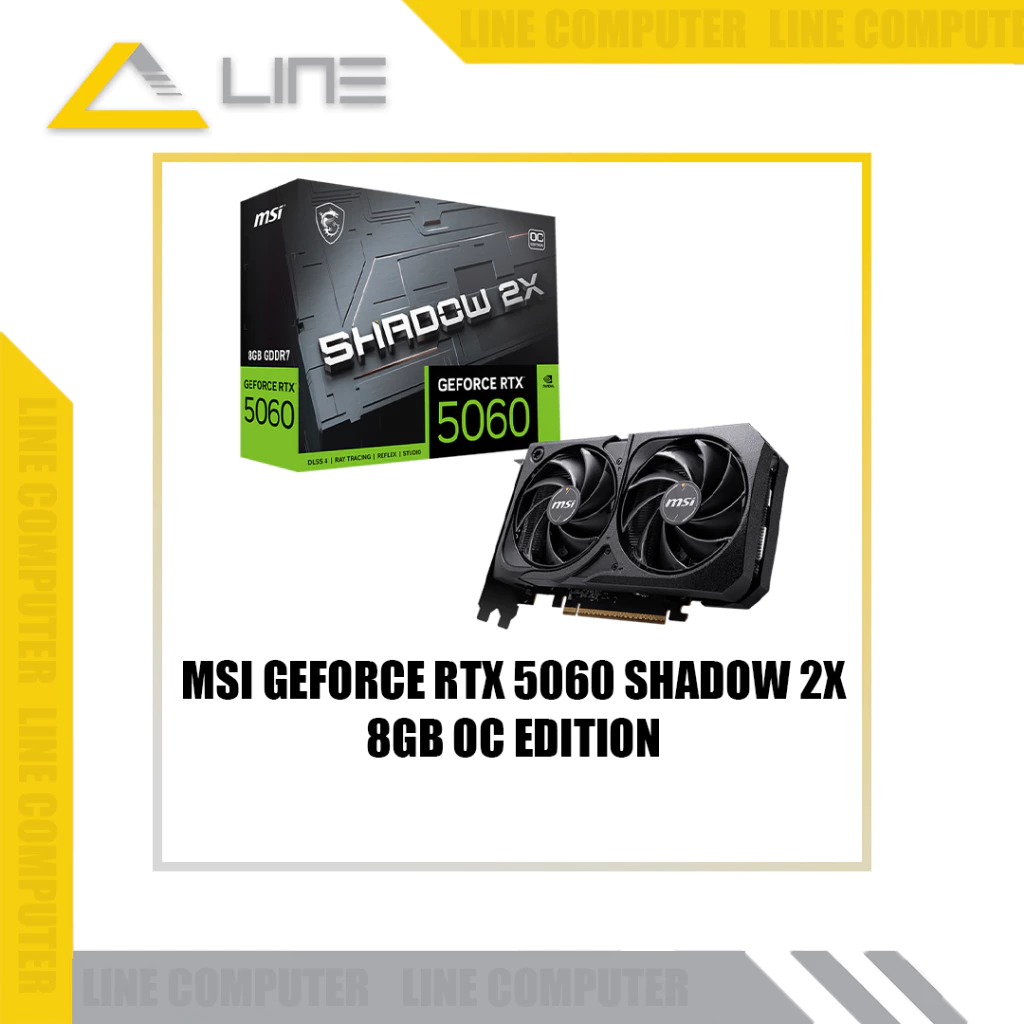 MSI GeForce RTX 5060 8G SHADOW 2X OC