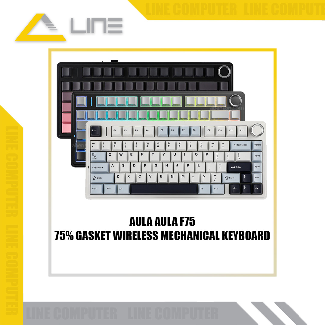 Aula F75 75% Gasket Wireless Mechanical Keyboard