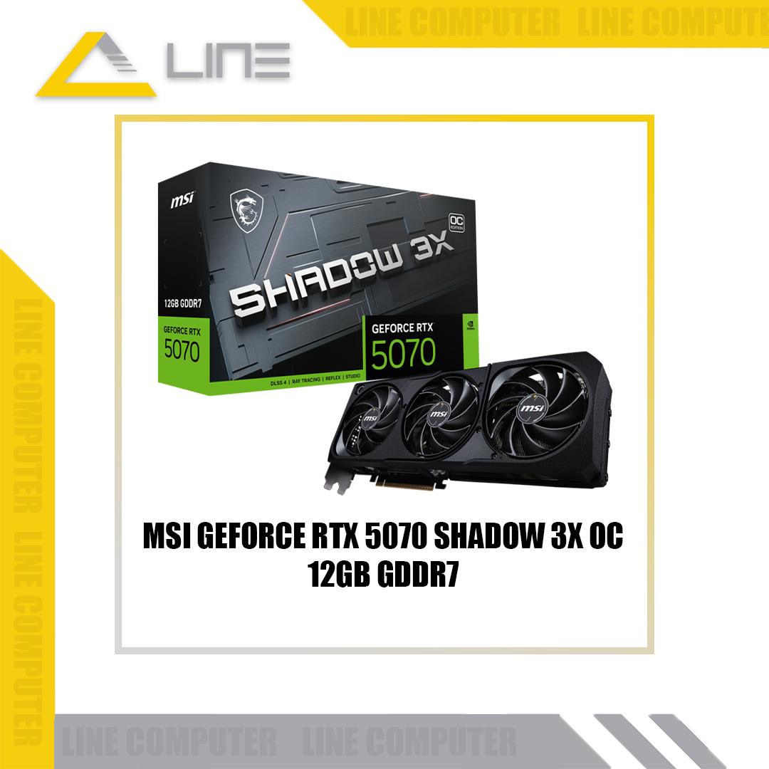 MSI GeForce RTX 5070 12G SHADOW 3X OC