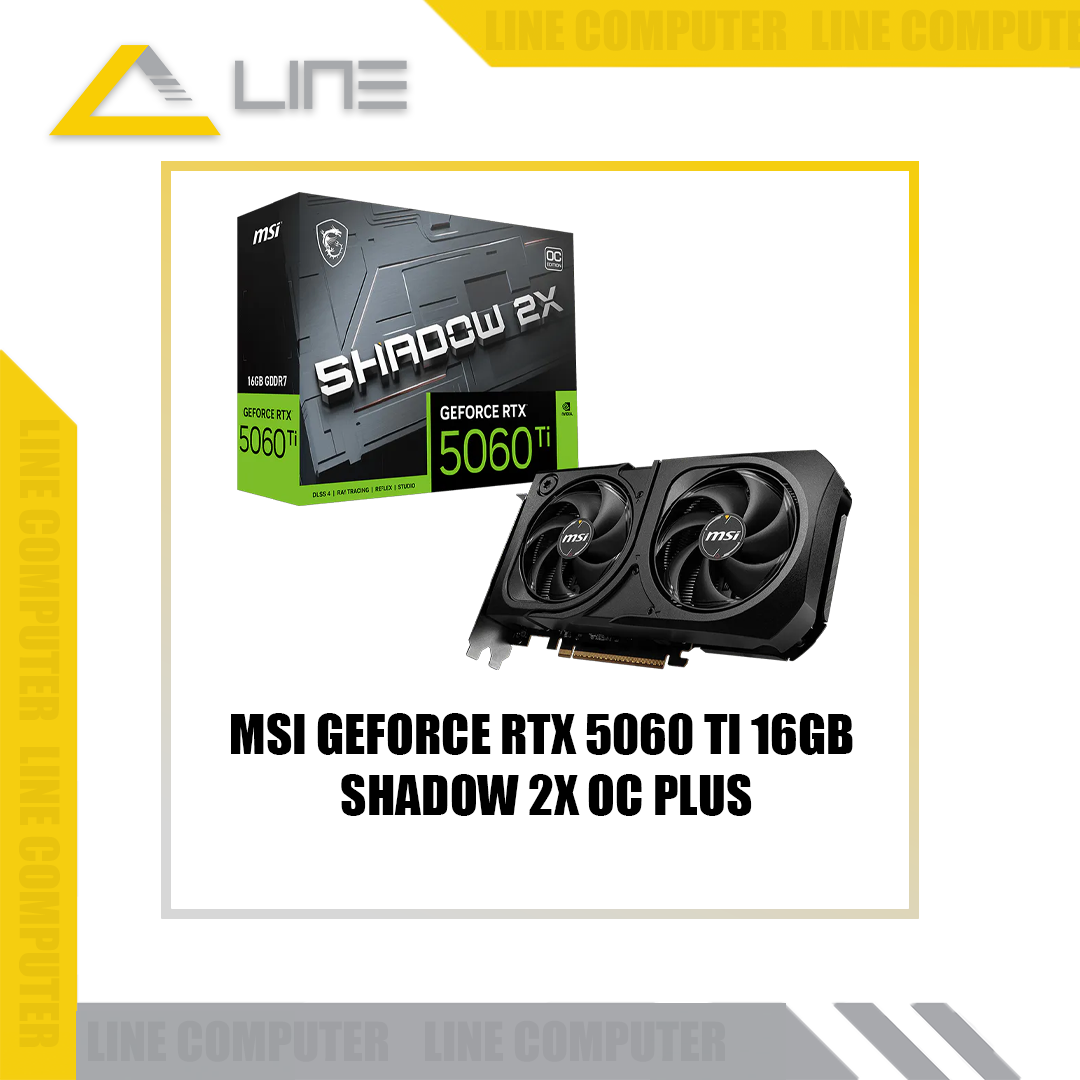 MSI GeForce RTX 5060 Ti 16G SHADOW 2X OC PLUS