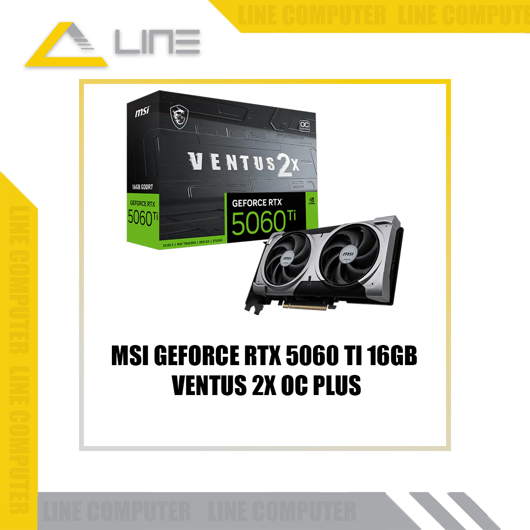 MSI GeForce RTX 5060 Ti 16G VENTUS 2X OC PLUS