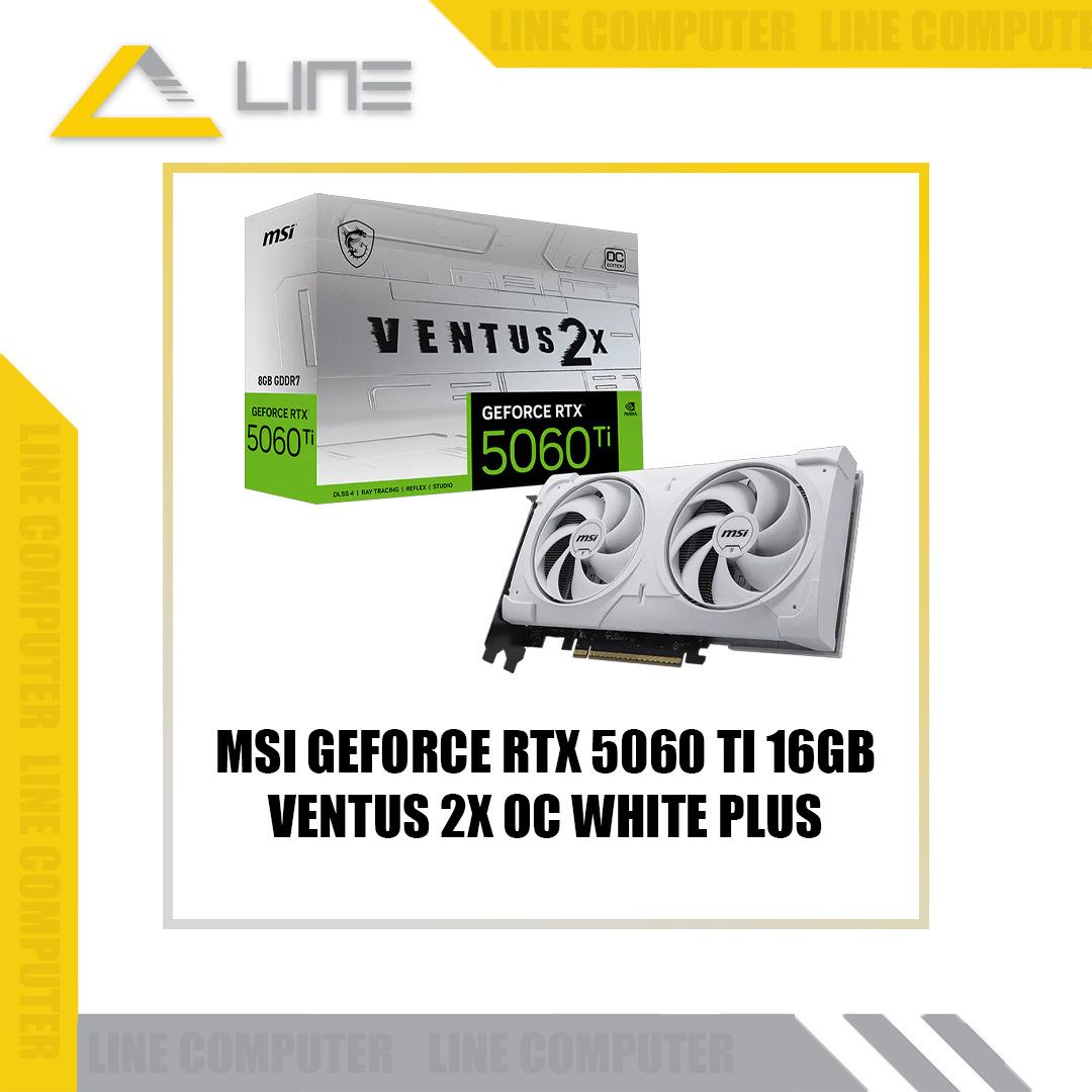 MSI GeForce RTX 5060 Ti 8G VENTUS 2X OC WHITE PLUS