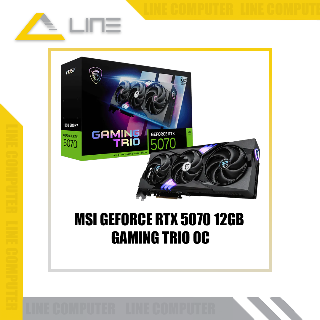 MSI GeForce RTX 5070 12G GAMING TRIO OC