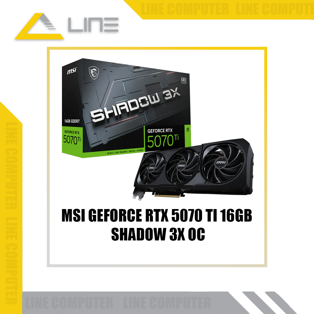 MSI GeForce RTX 5070 Ti 16G SHADOW 3X OC