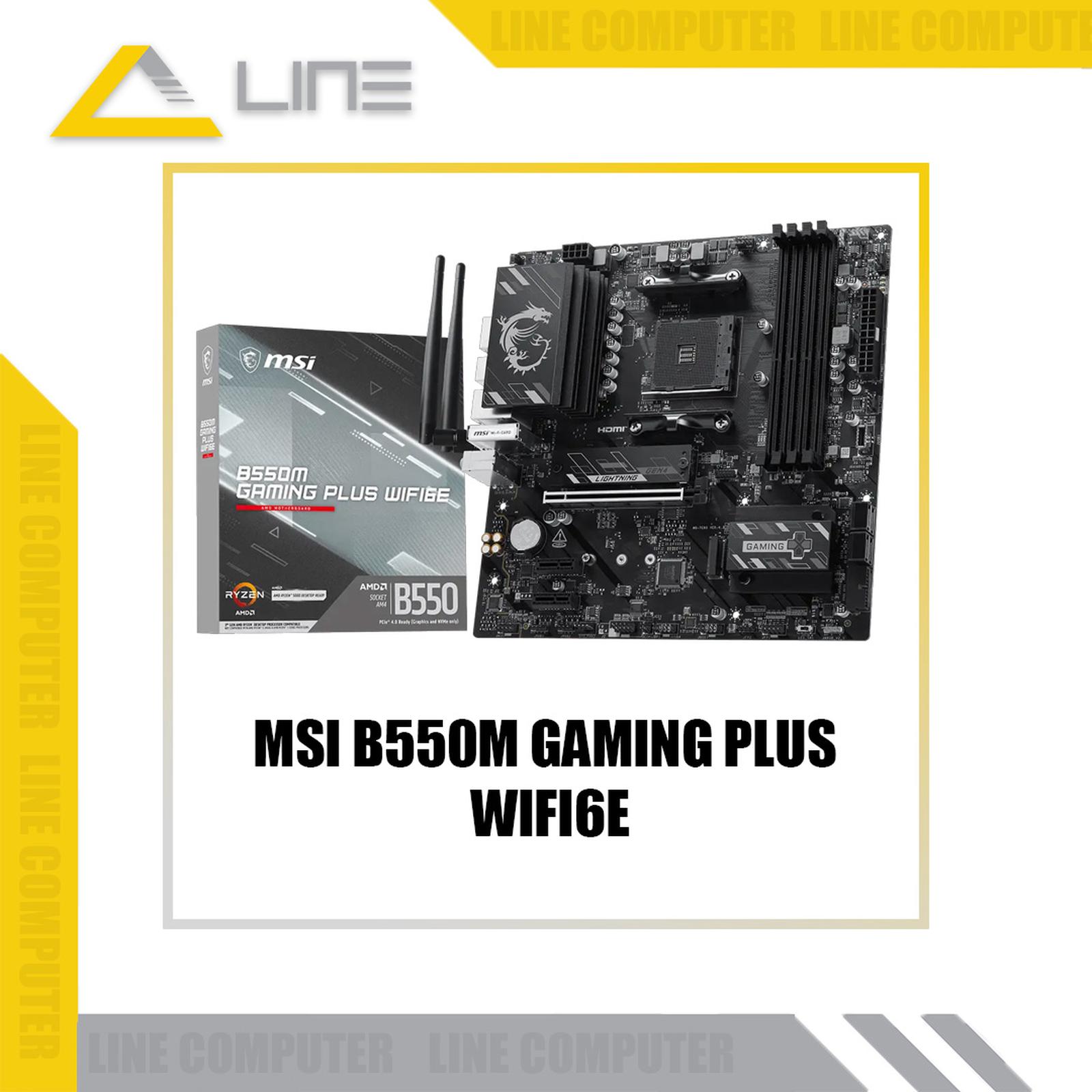 MSI B550M GAMING PLUS WIFI6E