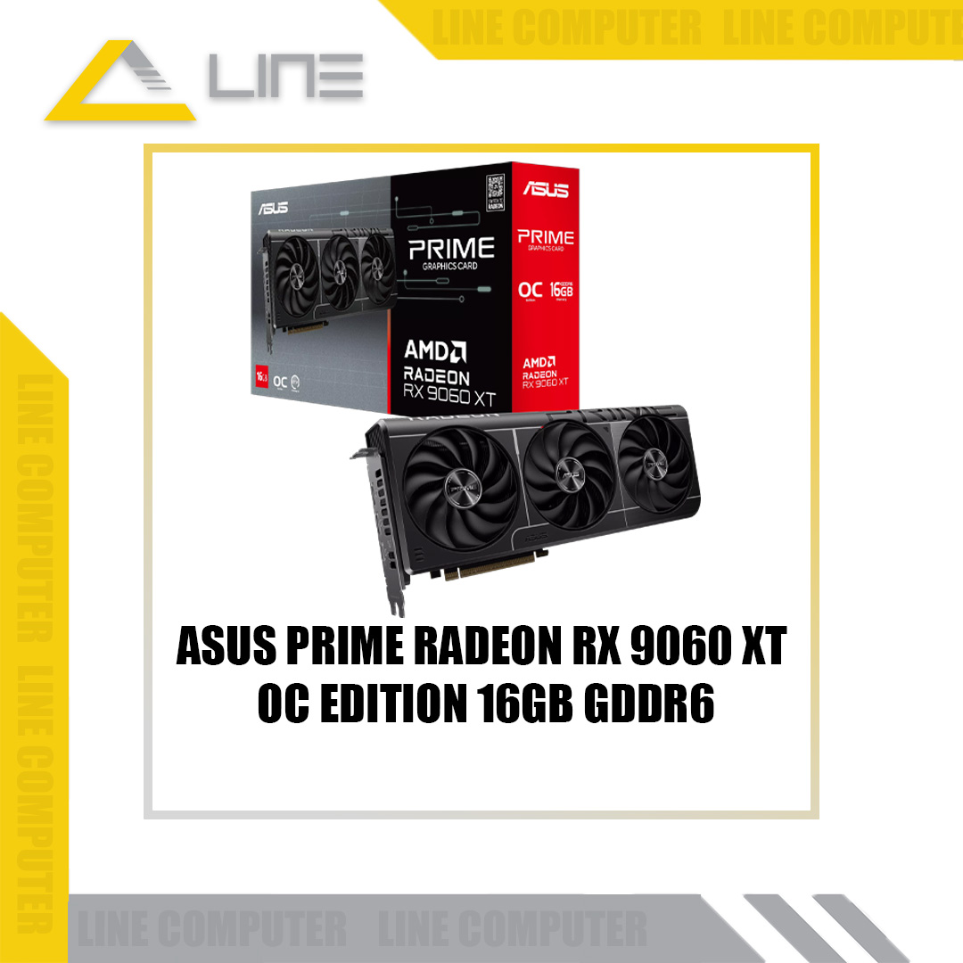 ASUS Prime Radeon RX 9060 XT OC Edition 16GB GDDR6