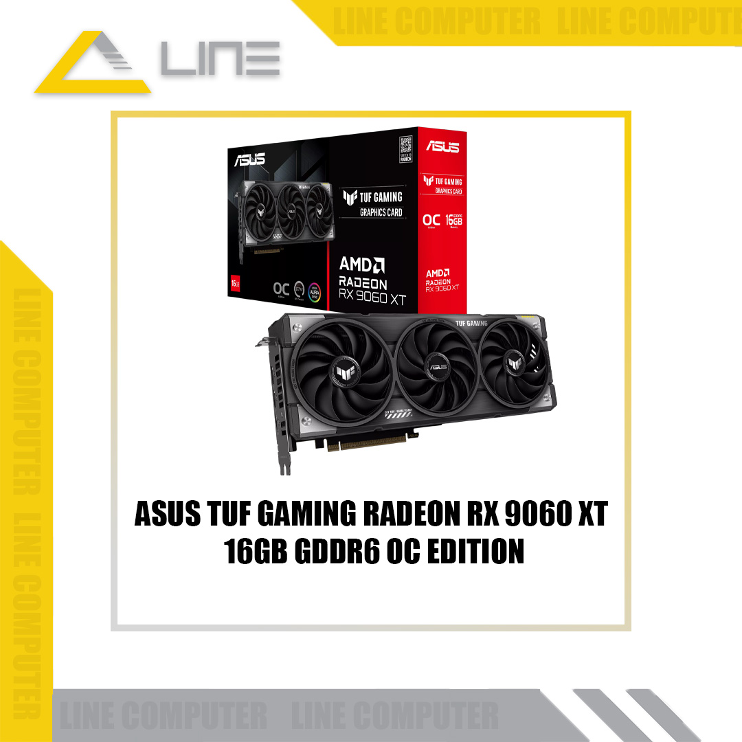 ASUS TUF Gaming Radeon RX 9060 XT OC Edition 16GB GDDR6