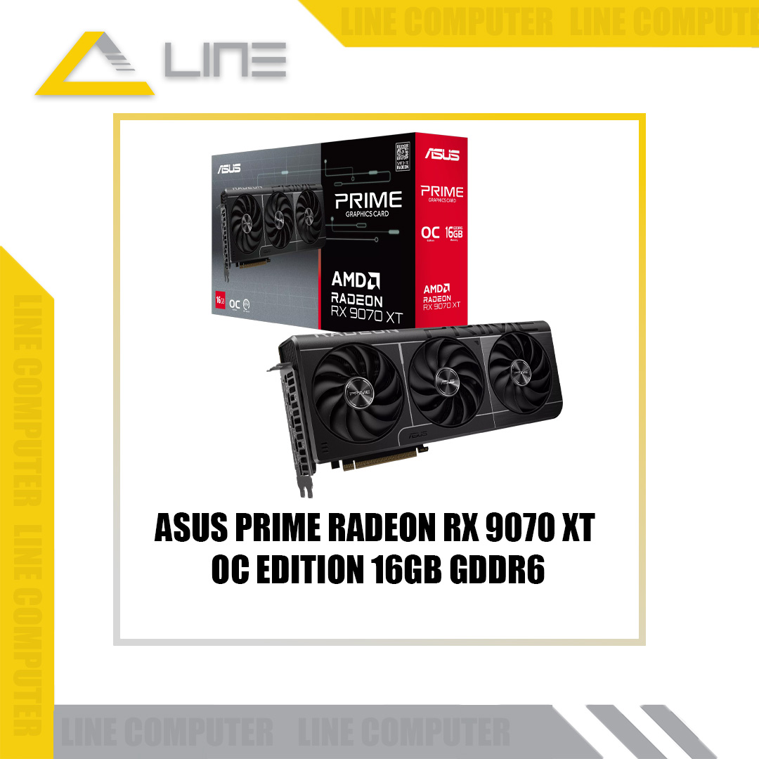 ASUS Prime Radeon RX 9070 XT OC Edition 16GB GDDR6