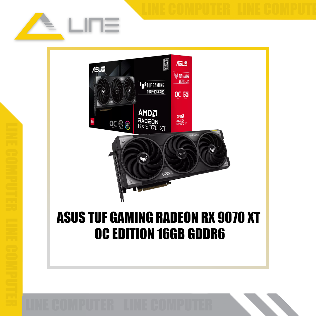 ASUS TUF Gaming Radeon RX 9070 XT OC Edition 16GB GDDR6