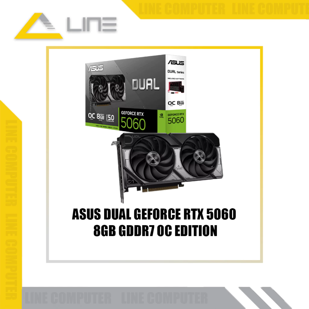 ASUS Dual GeForce RTX 5060 OC Edition 8GB GDDR7