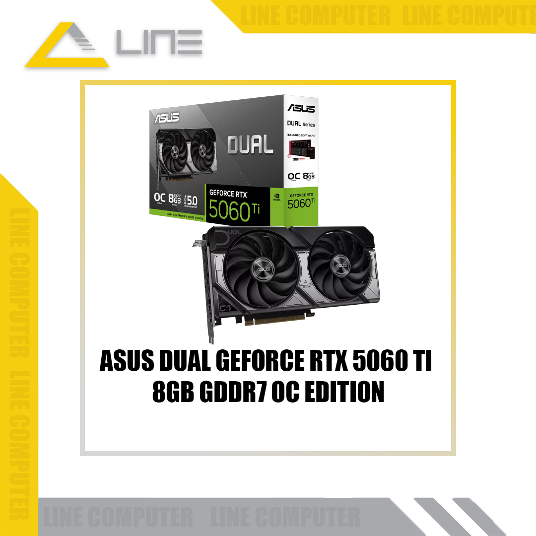 ASUS Dual GeForce RTX 5060 Ti OC Edition 8GB GDDR7