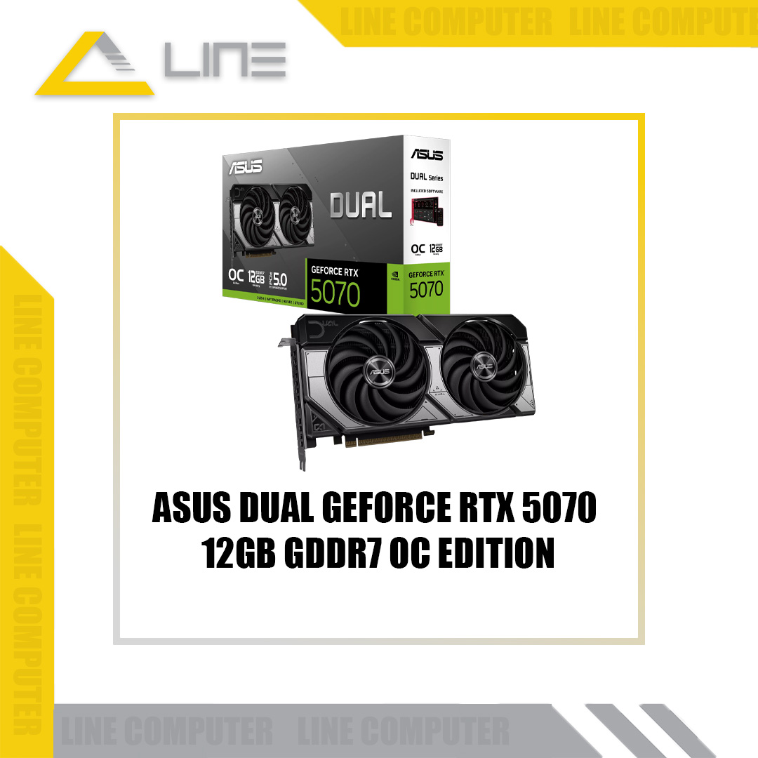 ASUS Dual GeForce RTX 5070 OC Edition 12GB GDDR7